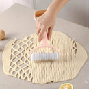 GobekUsa Dough Roller Rolling Pin with Grid Knife - Two-in-One Multi-Function Tool