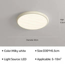 GobekUsa LED Ceiling Light: Nordic Minimalist Design, Remote Control, for Bedroom, Living Room