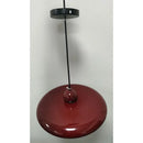 French Cream Flying Saucer Metal Pendant Light