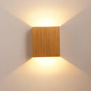 GobekUsa LED Up Down Wall Lamps: Gold & Silver Aluminium Wall Light for Bedroom, Living Room, Corridor