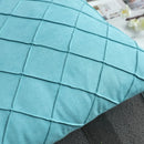 GobekUsa Embroidered Lattice Cushion Cover Pleat - 45X45CM