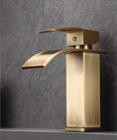 GobekUsa Bronze Basin Faucet: Hot & Cold Water Mixer Tap for Bathroom Sink