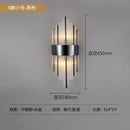 GobekUsa Crystal LED Wall Light Modern Indoor Lighting for Living Room & Aisle