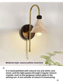 GobekUsa LED Marble Wall Light for Bedroom, Living Room, Dining Room, Hallway