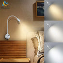 GobekUsa LED Snake Wall Lamps for Bedroom Study USB Reading Lights