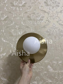 GobekUsa Circular Wall Lamp: Nordic Designer Sconces for Stylish Home Decor