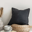 GobekUsa Linen Fringed Pillow Cover for Home Bed Sofa Decoration