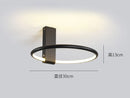 GobekUsa Circular LED Ceiling Light for Bedroom - 360 Degree Rotation