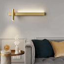 GobekUsa Copper Wall Light Nordic Style for Bedroom Bedside, Modern Minimalist Design