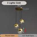 GobekUsa Industrial Glass Pendant Light for Dining Table, Kitchen, Bar, Office - E27