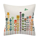 GobekUsa Geometry Pattern Cushion Cover Polyester Cotton Sofa Pillowcase Home Decor