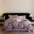 GobekUsa Eucalyptus Fiber Flowers Print Bedding Set - Soft Silky Cool Feel