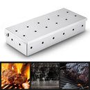 GobekUsa BBQ Smoker Box Wood Chips for Charcoal Gas Grill - Infuse Meat with Flavor