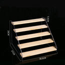 GobekUsa Acrylic Makeup Organizer Display Stand - 5 Layer Clear Cosmetic Holder