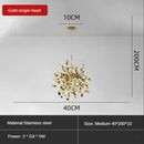 GobekUsa Leaf Sequin Ceiling Chandelier for Modern Living Room, Restaurant, Bar, or Dining Table