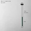 GobekUsa Industrial Stone LED Pendant Lamp, Adjustable Wire, Colorful Options