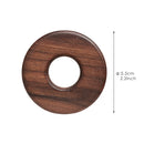 GobekUsa Black Walnut Donuts Bag Clip: Wooden Sealing Clips for Stylish Kitchen Organization