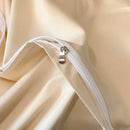 GobekUsa Cotton Embroidery Bed Linens Set: Full-Queen-King Size, Sheet, Duvet Cover, Pillowcase