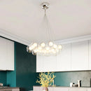 GobekUsa Glass Ball LED Chandelier: Modern Nordic Style Lighting for Home Decoration