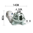 GobekUsa Cartoon Turtle Ceramic Vase for Stylish Table Decor & Flower Arrangement
