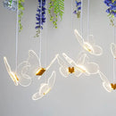 GobekUsa LED Butterfly Ceiling Lights for Romantic Wedding Decoration