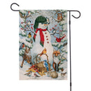 GobekUsa Christmas Festive Garden Flag - Santa Snowman Home Decor 30*45cm