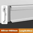 GobekUsa LED Skirting Line Aluminum Profiles Baseboard Corner Wall Decor - Stair Bar Strip Light