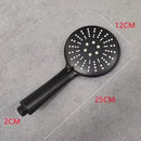 GobekUsa Black High Pressure Handheld Shower Head for Water Saving and Bathroom Rainfall