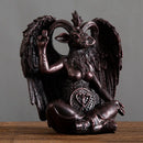 GobekUsa Baphomet Resin Statue 16cm Tall Horned Sabbatic Goat Figurine