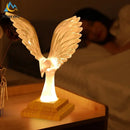 GobekUsa Crystal Eagle LED Table Lamp for Bedroom Study and Living Room
