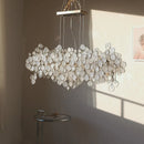 GobekUsa Glass Led Chandelier: Modern Luxury Designer Pendant Lights for Living Room, Bedroom, Study