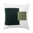 GobekUsa Luxe Gray & White Cushion Cover 45X45CM for Modern Home Decor & Sofa
