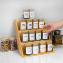 GobekUsa Glass Food Storage Jar with Lid for Kitchen Organization