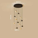 GobekUsa Gold Ball Crystal Chandelier | Modern Art Decor Lighting Fixture