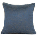 GobekUsa Blue Geometry Jacquard Pillow Cover 45x45cm Sofa Decoration