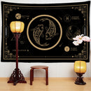GobekUsa Constellation Tarot Tapestry Wall Hanging for Home Décor vibes and Witchy Aesthetics