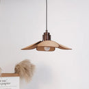 GobekUsa Hat Pendant Light: Retro Minimalist E27 LED Hanging Lamp for Dining Room