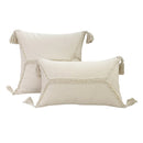 GobekUsa Boho Geometry Fringed Patchwork Cushion Cover - Decorative Pillowcase