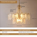GobekUsa Crystal Chandelier: Modern Luxury for Living Room & Bedroom