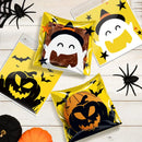 GobekUsa Halloween Biscuits Packaging Bags 100PCS - Kitchen Pastry Decoration Essentials