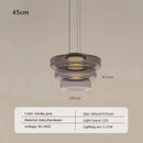 Nordic Glass Pendant Light in Green or Gray