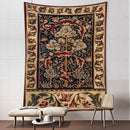 GobekUsa Abstract Flowers Leaves Tapestry Wall Hanging Bohemian Hippie Aesthetic Art