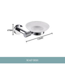 GobekUsa Bathroom Essentials Set: Towel Bar, Toilet Paper Holder, Bathrobe Hook, Soap Dish, Toilet Brush