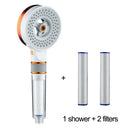 GobekUsa Dual Sided High Pressure Showerhead - 3 Modes, Water Saving
