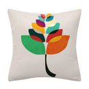 GobekUsa Geometry Pattern Cushion Cover Polyester Cotton Sofa Pillowcase Home Decor