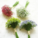 GobekUsa Gypsophila Artificial Flowers Bridal Home Decor Bonsai Wedding Holiday Supplies