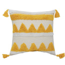 GobekUsa Boho Chenille Tufted Pillow Case with Tassels for Home Fall Decor