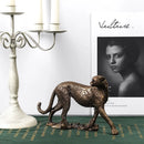GobekUsa Leopard Statue Decoration - Modern Home Office Decor-Gifts