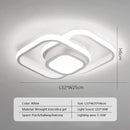 GobekUsa LED Ceiling Chandelier Modern Bedroom Lamp Indoor Decor Surface Mounted Lighting