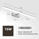 GobekUsa LED Bathroom Vanity Light Gold Silver Black 40-90cm 220V